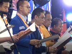 18 Partai Politik Bacakan Deklarasi Pemilu Damai 2024