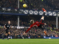 Everton Vs MU: Gol Salto Garnacho Bawa Setan Merah Unggul 1-0