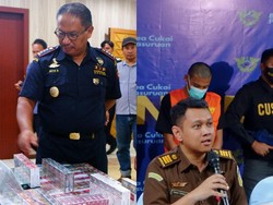 Bea Cukai-Kejaksaan Negeri Pasuruan Rilis Hasil Penyidikan Rokok Ilegal