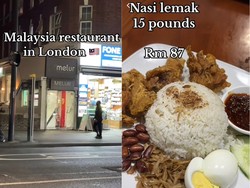 Beli Nasi Lemak Rp 290 Ribu di Inggris, Pelajar Ini Jadi Kangen Kampung Halaman