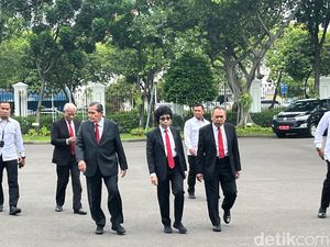Dewas KPK Tiba di Istana Jelang Pelantikan Nawawi Jadi Ketua KPK