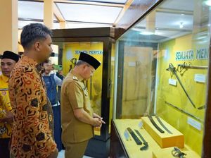 500 Koleksi Senjata Tradisional Dipamerkan di Museum Negeri Bengkulu