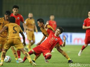 Doll Kecewa Gagal Kasih Kado Ultah Persija Usai Diimbangi Bhayangkara