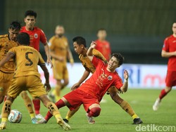 Doll Kecewa Gagal Kasih Kado Ultah Persija Usai Diimbangi Bhayangkara