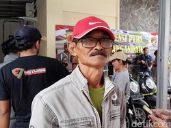 Senyum Indra Saat Motor yang Hilang Dicuri Kembali Datang
