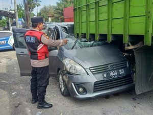 Tabrakan Beruntun di Jalan Denpasar-Gilimanuk, 5 Orang Terluka