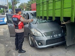 Tabrakan Beruntun di Jalan Denpasar-Gilimanuk, 5 Orang Terluka