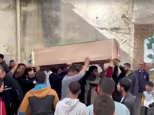 Momen Pemakaman 4 Komandan Hamas yang Tewas dalam Serangan Israel