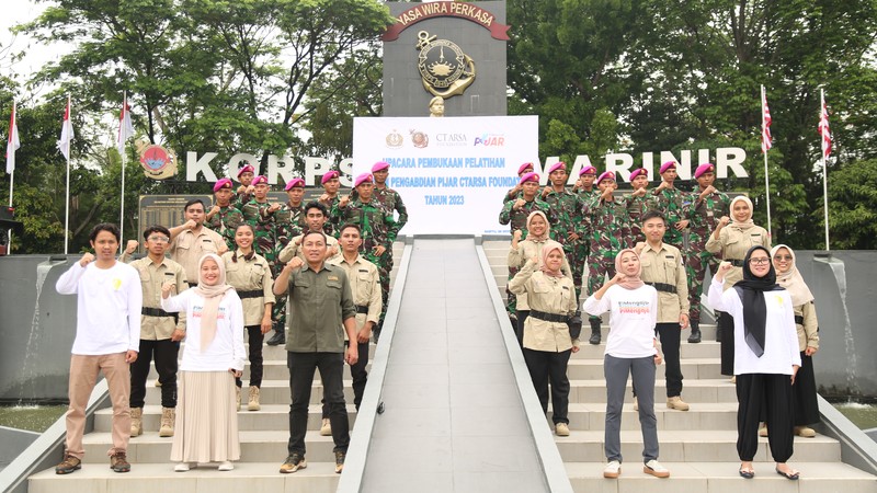 Siap Mengajar ke Pelosok, Guru Muda Pijar Batch 3 Dibekali Pelatihan oleh TNI AL