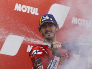 Rajai Tes MotoGP Qatar, Bagnaia Puas Banget