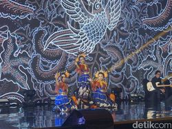 Tari Asmarandana Bius Panggung detikJatim Awards 2023 di Kota Batu