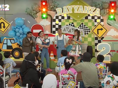 8 Foto Pesta Ultah ke-2 Rayyanza Cipung, Kuenya Unik Bikin Salfok