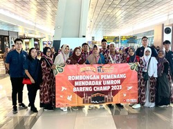 Charoen Pokphand Lepas Keberangkatan 10 Pemenang Undian Umrah Champ