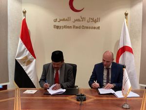 Bantu Palestina, BAZNAS Kerja Sama dengan Lembaga Zakat Mesir dan Bulan Sabit Merah