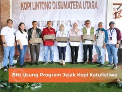 BNI Dorong Kopi Tanah Air Mendunia Lewat Jejak Kopi Khatulistiwa