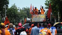 Buruh Demo Balkot DKI, Minta UMP DKI Jakarta Rp 5,6 Juta