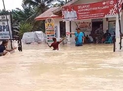 Nestapa Warga Desa Piasa Ulu Asahan, Dalam Sepekan 2 Kali Dilanda Banjir