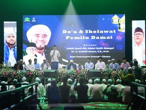 Jakarta Bersholawat Bersama PAN & Habib Syech Bawa Pesan Pemilu Damai