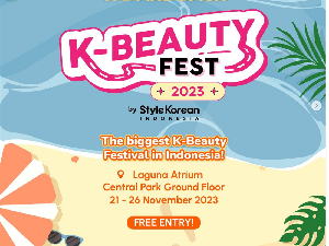 K-BEAUTY FEST 2023: Festival K-Beauty Sukses Digelar di Central Park, Jakarta