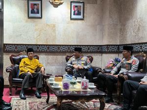Kaops NCS Silaturahmi ke Imam Besar Masjid Istiqlal, Bahas Pemilu Aman-Damai Kaops NCS Silaturahmi ke Imam Besar Masjid Istiqlal, Bahas Pemilu Aman-Damai