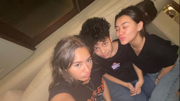 7 Potret Kebersamaan Aaliyah, Zahwa & Keanu Massaid, Kompak Meski Beda Ibu