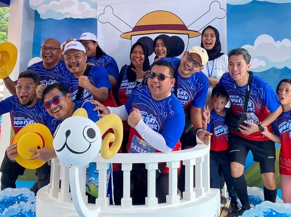 Keseruan Eco Run Fest 2023 di Booth Pertamina International Shipping