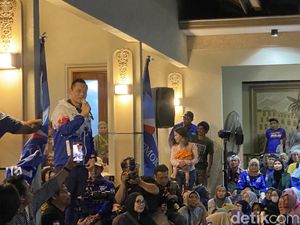 Kick Off Kampanye, AHY ke Rumah Caleg di Jaktim-Sampaikan Salam dari SBY