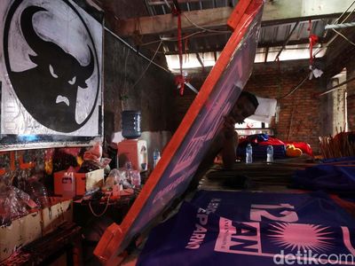 Masa Kampanye, Pembuat Atribut Partai Kebanjiran Pesanan