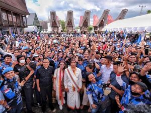 Momen Gibran hadiri Apel Siaga Brigsena di Toraja
