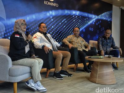 Momen Kominfo-Polri-Bawaslu Luncurkan Desk Pengawasan Jaga Pemilu 2024