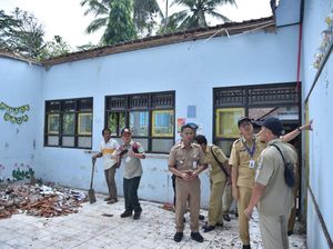 Ruang SDN 1 Pejagatan Ambruk, Pemkab Kebumen Segera Tangani