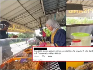 Tak Gengsi, Wanita Lulusan Sarjana Ini Jualan Pisang Goreng