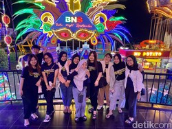 Keseruan Tim detikJatim Wisata Malam di Batu Night Spectacular