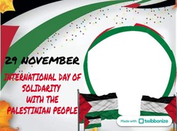 10 Twibbon Hari Solidaritas Internasional Bagi Rakyat Palestina 2023