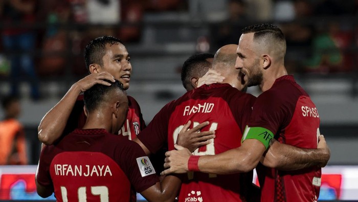 Bali United di laga melawan Stallion Laguna dalam ajang Piala AFC 2023/24, Rabu (29/11/2023).
