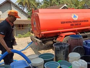 2 Kecamatan Kekeringan, Permintaan Dropping Air Bersih Melonjak 5 Kali Lipat