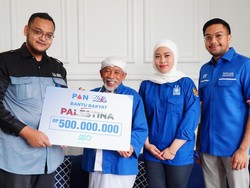 Dimulai dari Jam Rolex Milik Zita, PAN Donasi Rp 500 Juta untuk Palestina