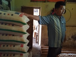 Eman Lemas Saat Pabriknya Disatroni Maling, Ratusan Karung Beras Raib