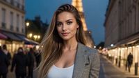 Emily Pellegrini, Model Cantik Tapi Ternyata AI