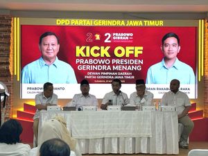 Gerindra Jatim Targetkan Prabowo-Gibran Menang Satu Putaran