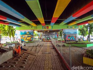Kolong Jalan Layang Tebet Dipercantik, Nih Lihat Kolong Jalan Layang Tebet Dipercantik, Nih Lihat