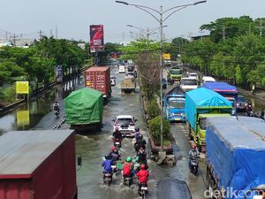 Banjir Awal Penghujan Rendam Semarang Ternyata Akibat Pompa Rusak