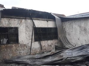 Kebakaran di MAN 1 Makassar, 5 Ruangan Hangus Terbakar