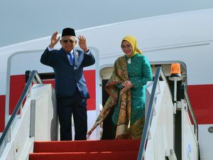 Maruf Amin Tiba di Tanah Air Usai Lawatan dari Yunani-Slovakia-Malaysia