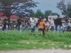 Viral Pelajar di Lombok Tengah Tawuran Saat Pertandingan Futsal