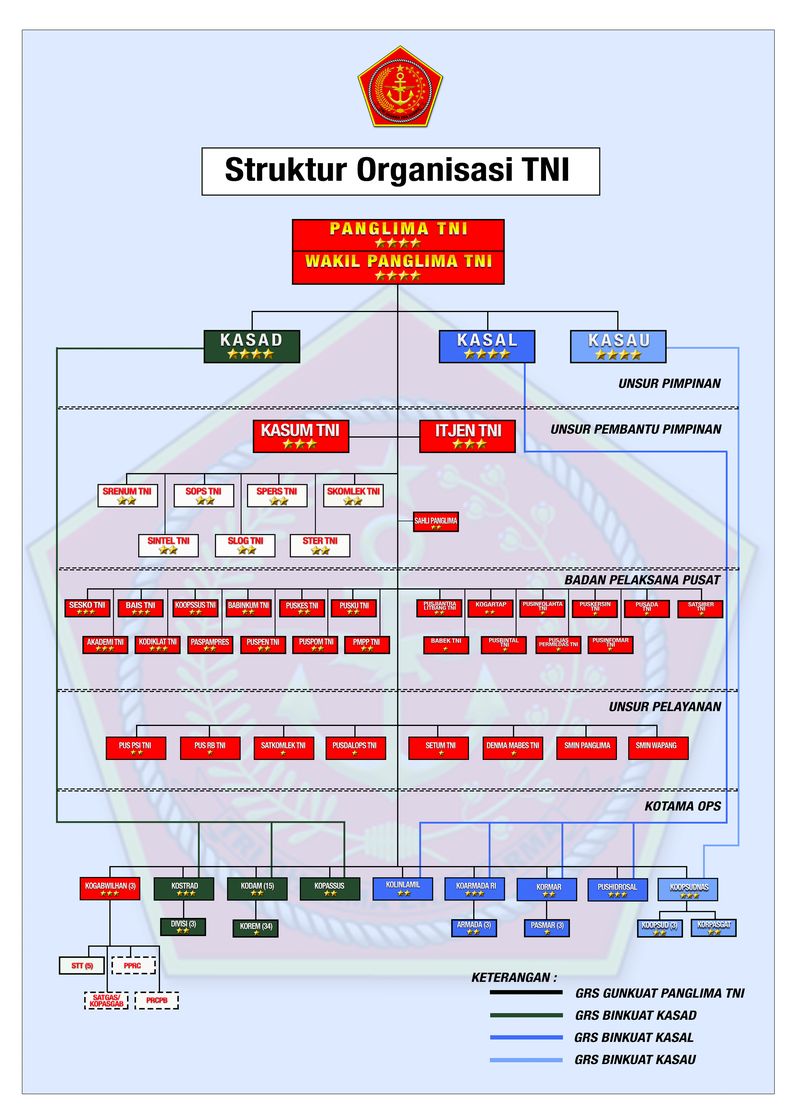 Struktur Organisasi TNI