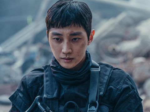 Sweet Home 2 Sweet Home S2 Jinyoung as Park Chan-yeong in Sweet Home S2. (Netflix/Kim Jeong Won)