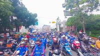 Long March Buruh ke Gedung Sate, Jalur Cimahi-Bandung Padat!