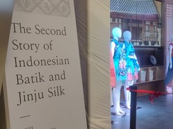 Pameran Kolaborasi Batik dan Jinju Silk Sukses Digelar di Jakarta