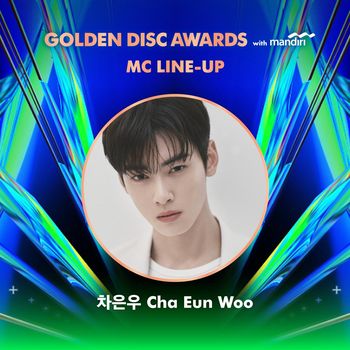 Cha Eun Woo ASTRO dan Sung Si Kyung Jadi Host di Golden Disc Awards Jakarta